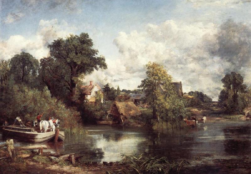 John Constable The White horse